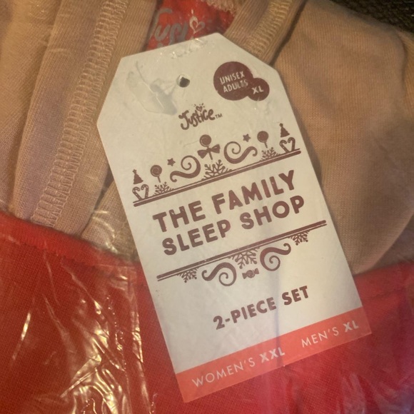 2 piece unisex pajamas set the family sleep shop from justice - Picture 2 of 4